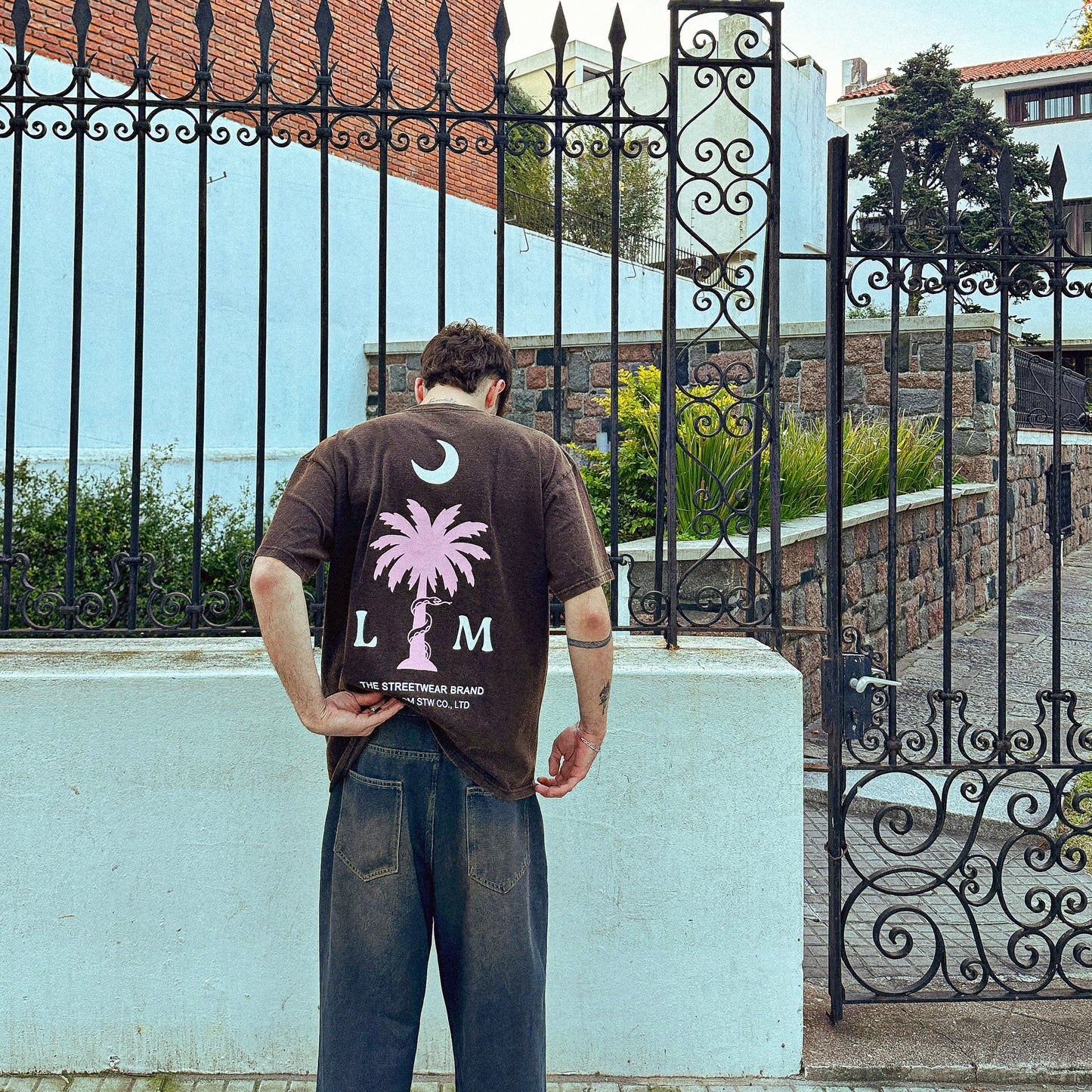 Camiseta Over Acid Snake