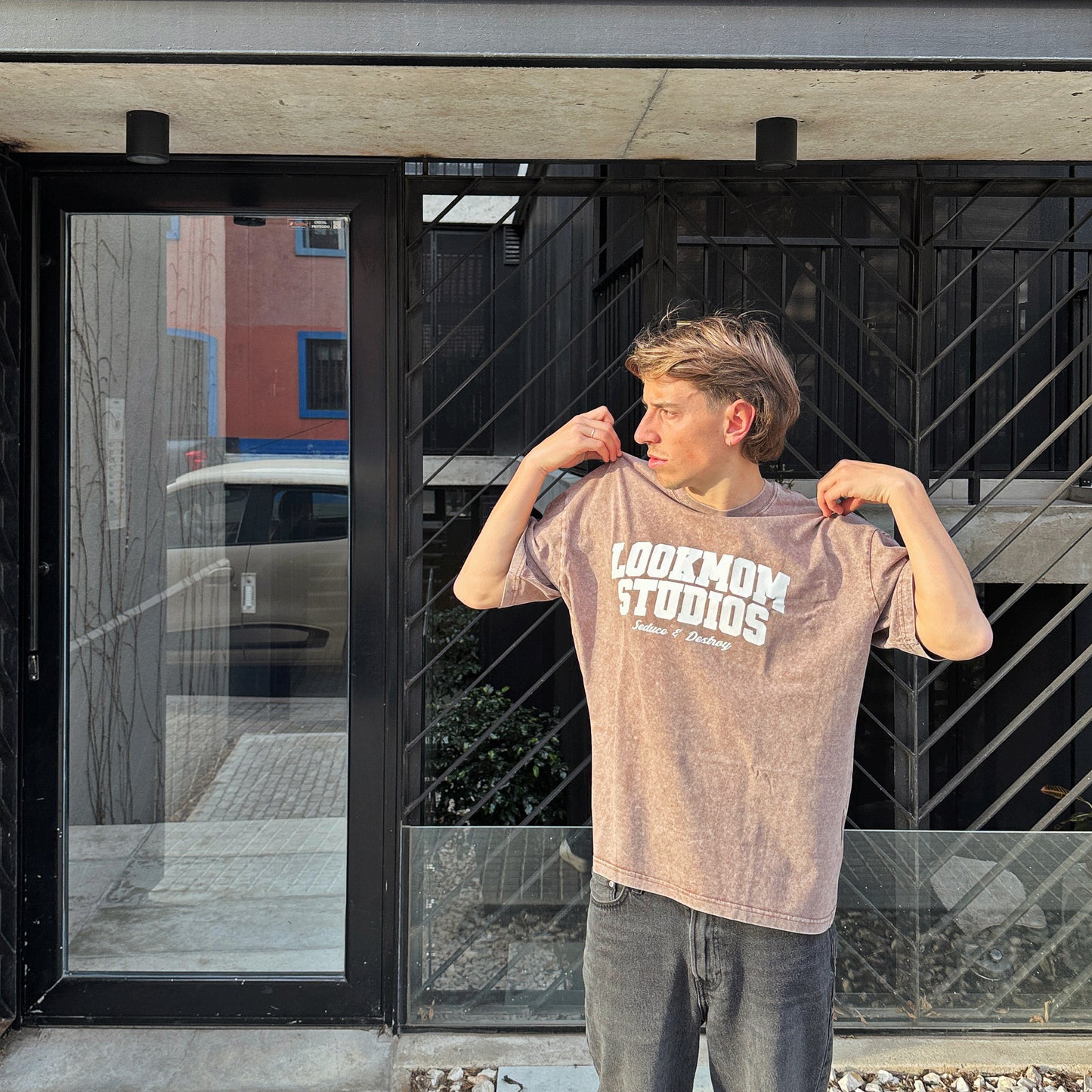Camiseta Acid Brown Old