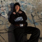 Buzo Zip Black College