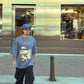 Camiseta Over Best Blue